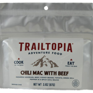 Trailtopia Chili Mac With Beef - SINGLE SERVING